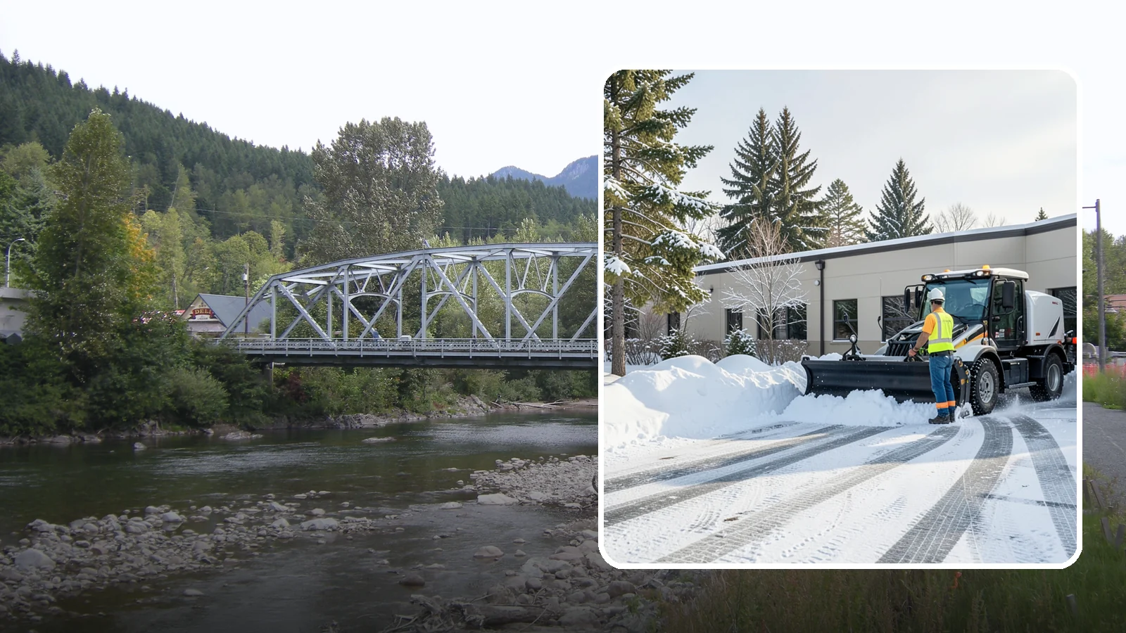 Fitness Center Parking Lot Snow Removal in Skykomish, King County, WA - We clear fitness center lots before dawn so Western Washington members can work out safely through winter.