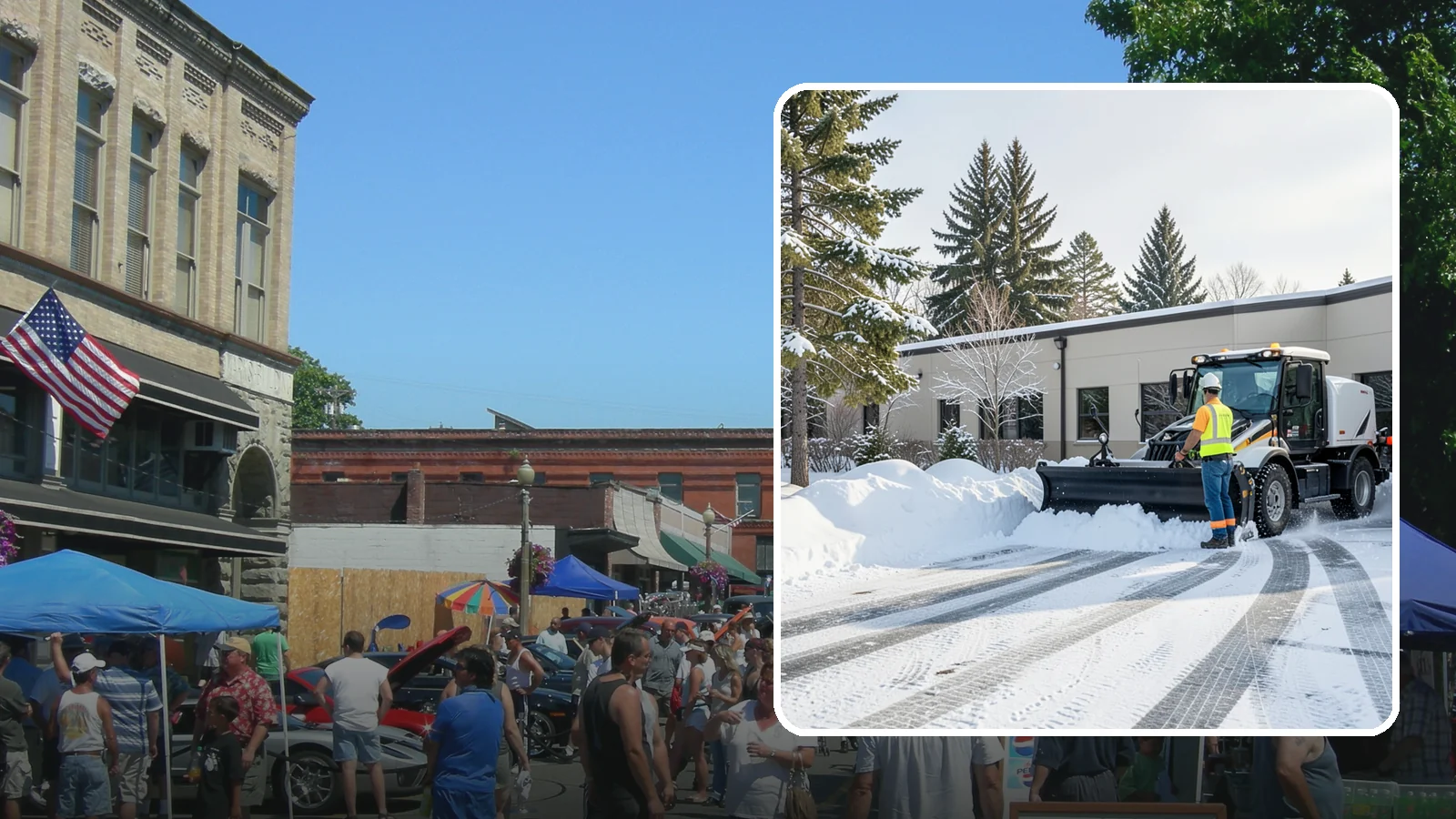 Fitness Center Parking Lot Snow Removal in Snohomish, Snohomish County, WA - We clear fitness center lots before dawn so Western Washington members can work out safely through winter.