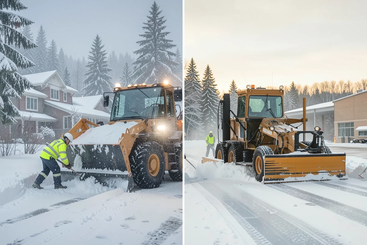 Fitness Center Parking Lot Snow Removal in Steilacoom, Pierce County, WA - Confirm early opening and peak hours with fitness center staff