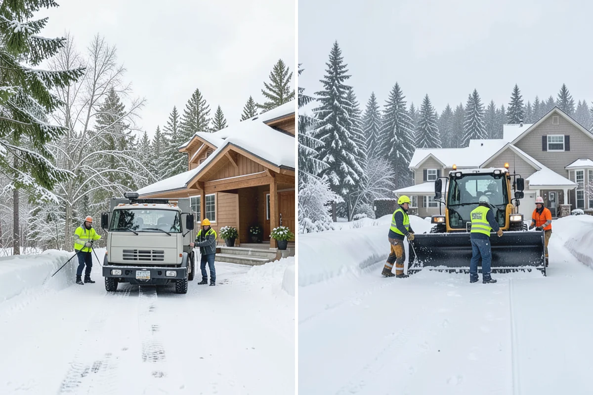 Fitness Center Parking Lot Snow Removal in Sumner, Pierce County, WA - Confirm early opening and peak hours with fitness center staff