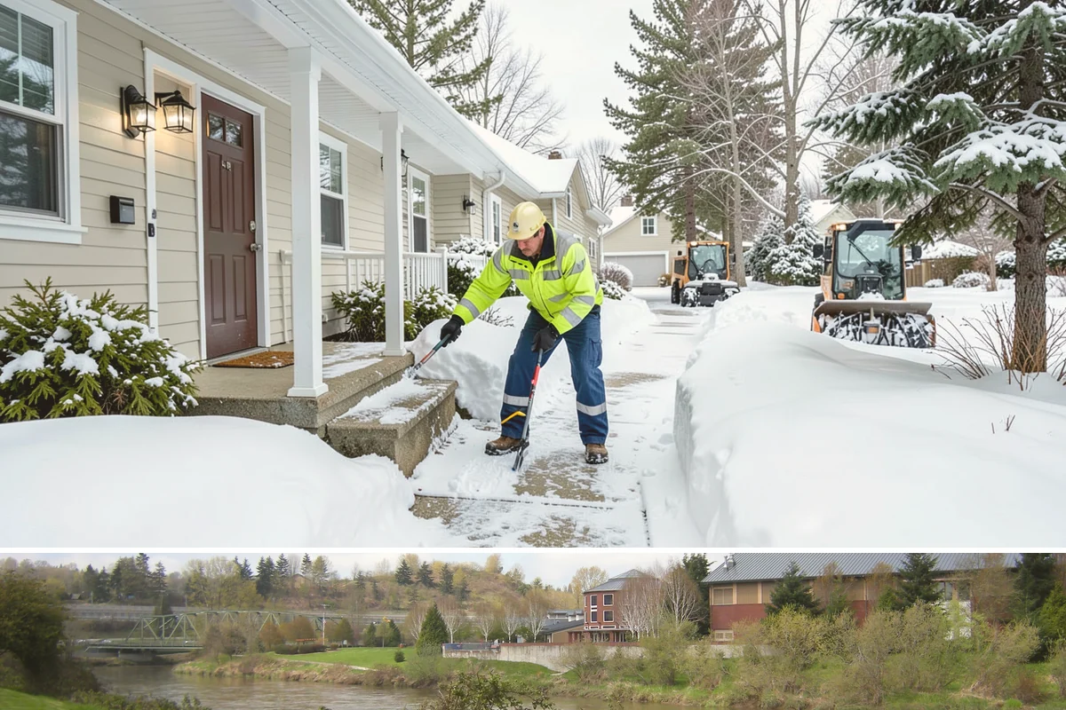 Fitness Center Parking Lot Snow Removal in Tukwila, King County, WA - Fitness center lots in Western Washington face peak snow demand from December through February, when dark morning freezes meet...