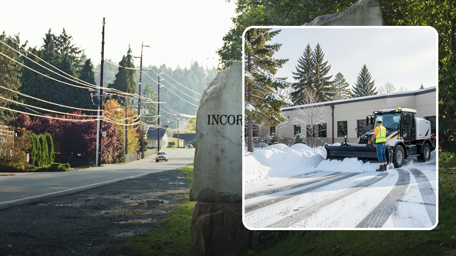 Fitness Center Parking Lot Snow Removal in Wilkeson, Pierce County, WA - We clear fitness center lots before dawn so Western Washington members can work out safely through winter.