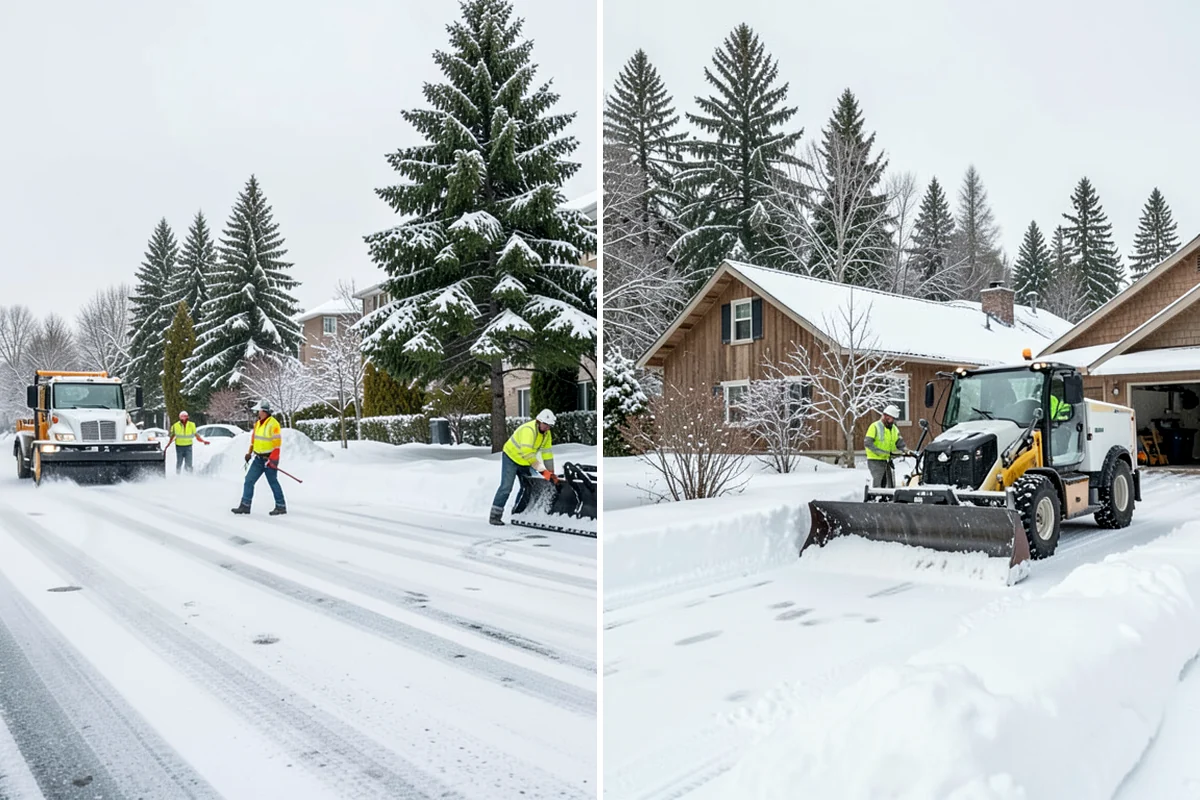 Fitness Center Sidewalk Clearing in Arlington, Snohomish County, WA - Clear the entrance and approach before the earliest opening