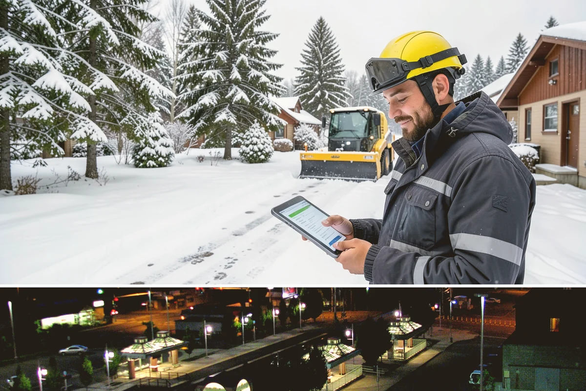 Fitness Center Sidewalk Clearing in Auburn, King County, WA - Fitness center demand peaks from December through February, when pre-dawn arrivals meet the coldest, most glazed walks of the day.