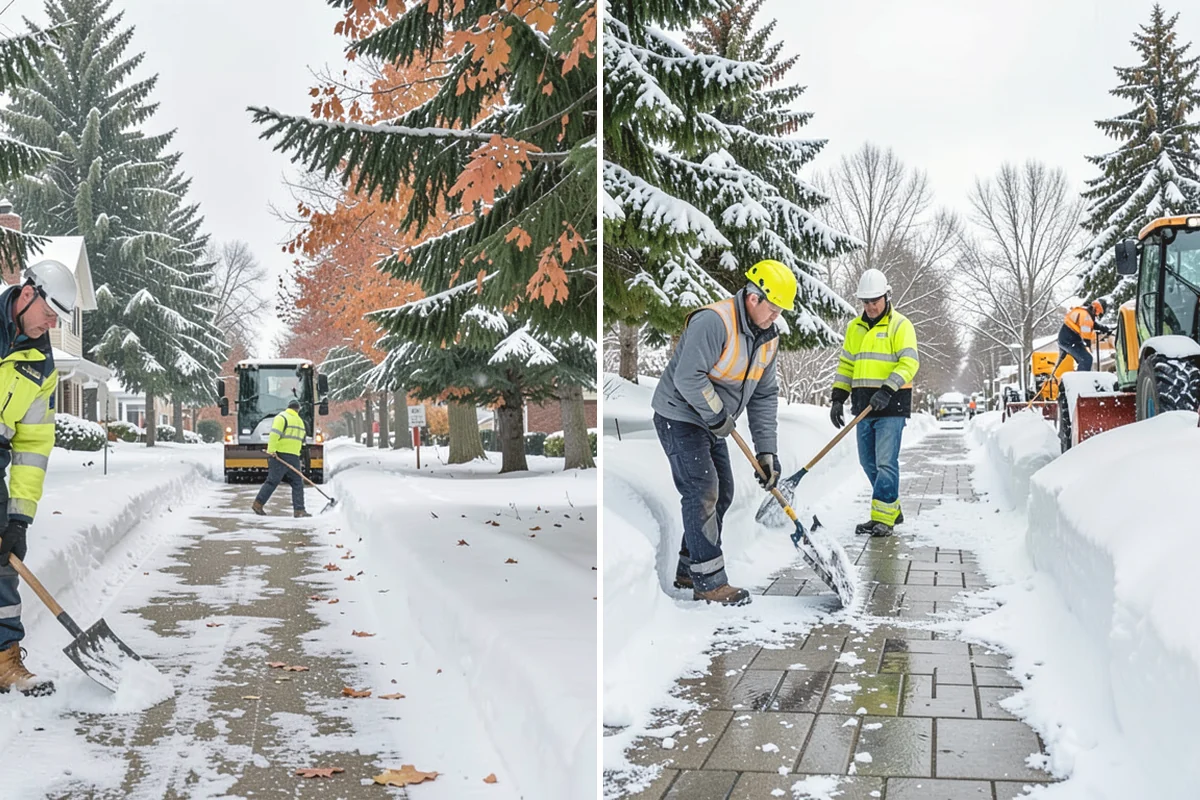 Fitness Center Sidewalk Clearing in Burlington, Skagit County, WA - Clear the entrance and approach before the earliest opening