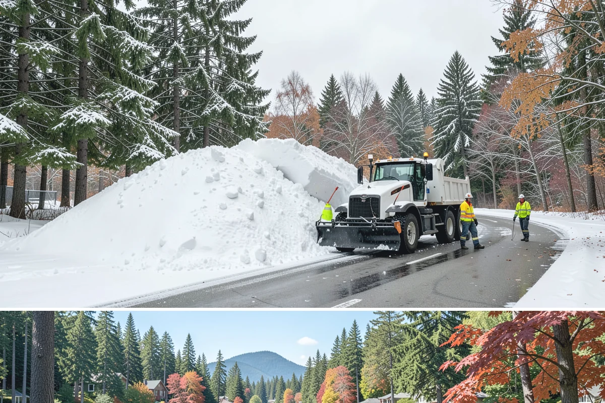 Fitness Center Sidewalk Clearing in Covington, King County, WA - Fitness center demand peaks from December through February, when pre-dawn arrivals meet the coldest, most glazed walks of the day.