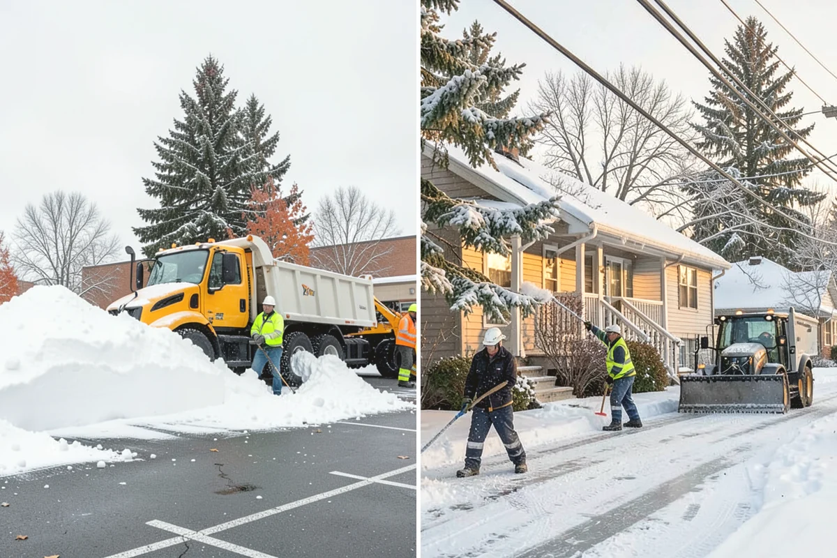 Fitness Center Sidewalk Clearing in Duvall, King County, WA - Clear the entrance and approach before the earliest opening