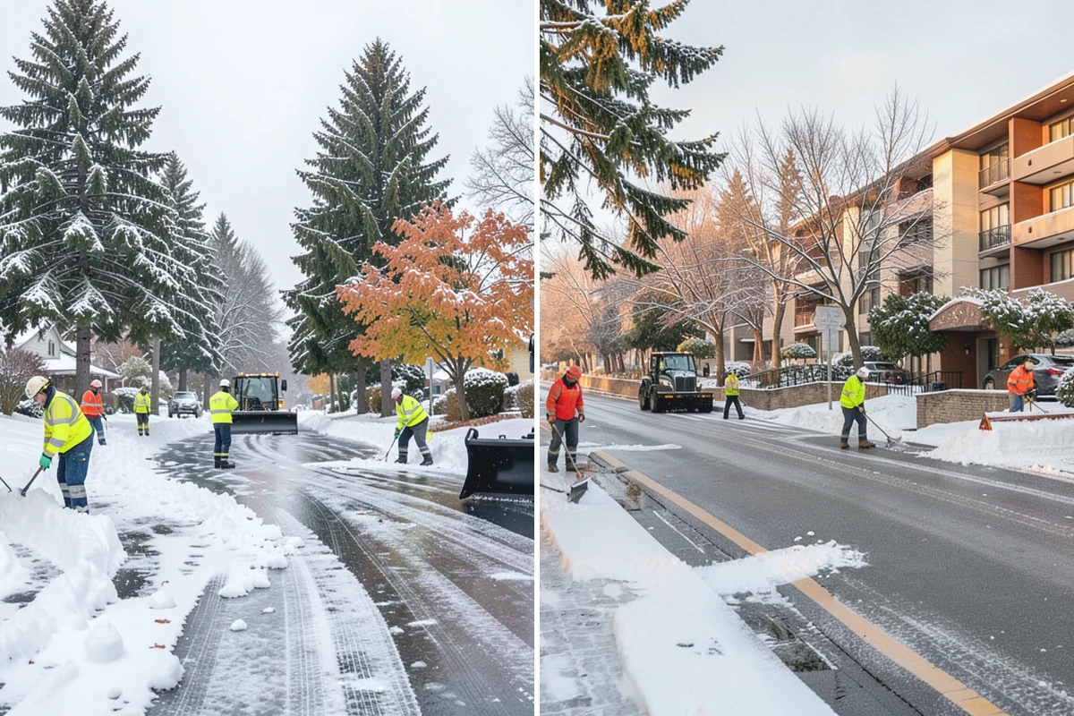 Fitness Center Sidewalk Clearing in Gold Bar, Snohomish County, WA - Clear the entrance and approach before the earliest opening