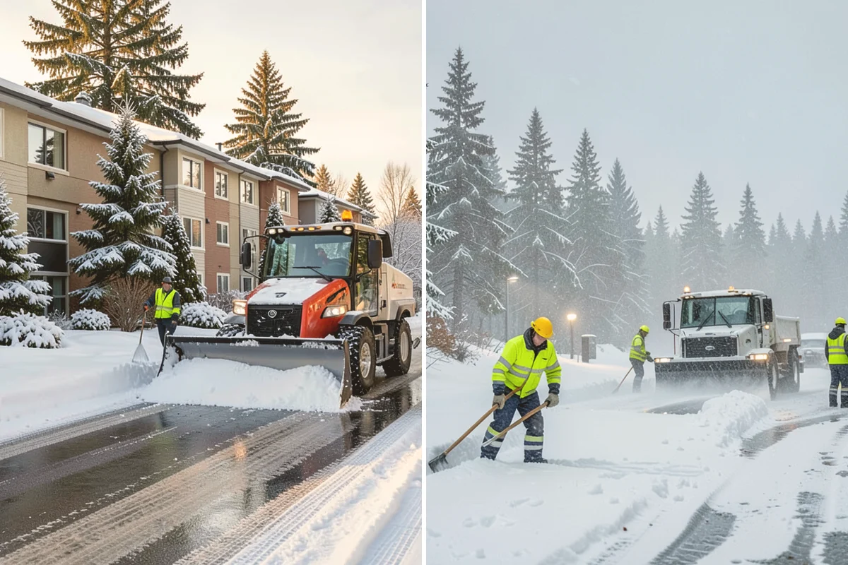 Fitness Center Sidewalk Clearing in Index, Snohomish County, WA - Clear the entrance and approach before the earliest opening