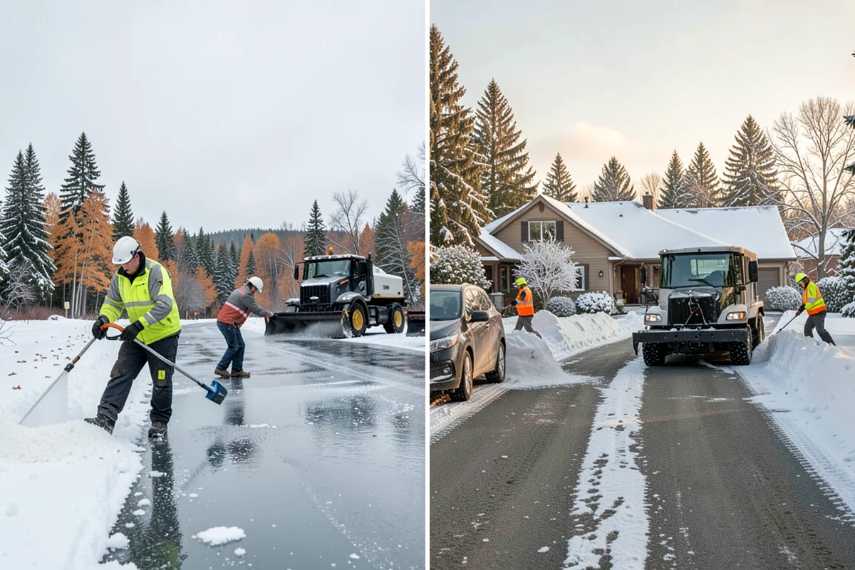 Fitness Center Sidewalk Clearing in Lakewood, Pierce County, WA - Clear the entrance and approach before the earliest opening