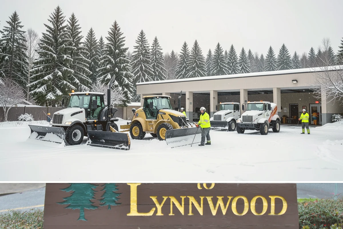 Fitness Center Sidewalk Clearing in Lynnwood, Snohomish County, WA - Fitness center demand peaks from December through February, when pre-dawn arrivals meet the coldest, most glazed walks of the day.