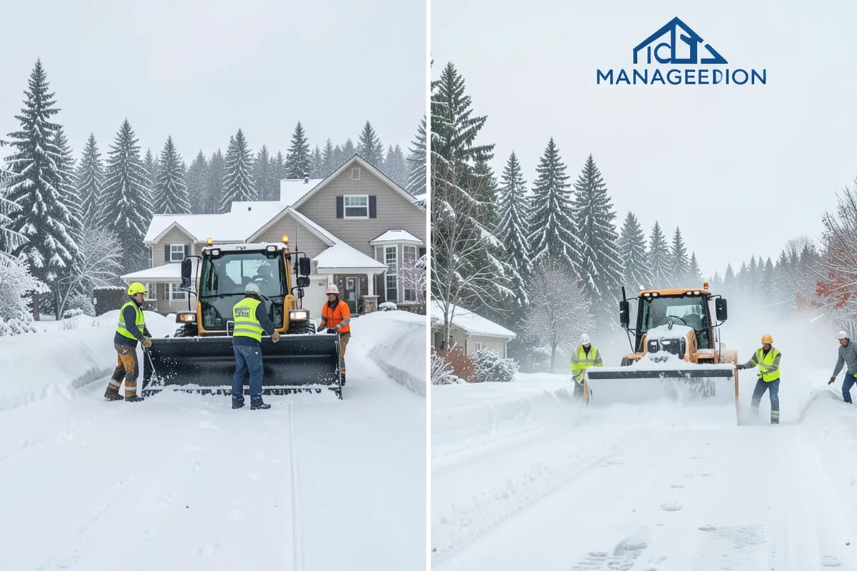 Fitness Center Sidewalk Clearing in Marysville, Snohomish County, WA - Clear the entrance and approach before the earliest opening