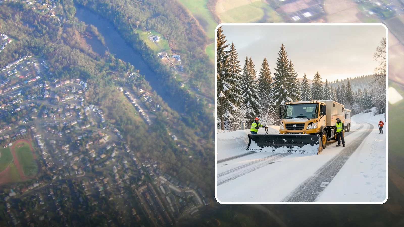 Fitness Center Snow Plowing in Algona, King County, WA - We plow fitness center lots and entrances for early-morning and late-night hours so members work out safely on any day.