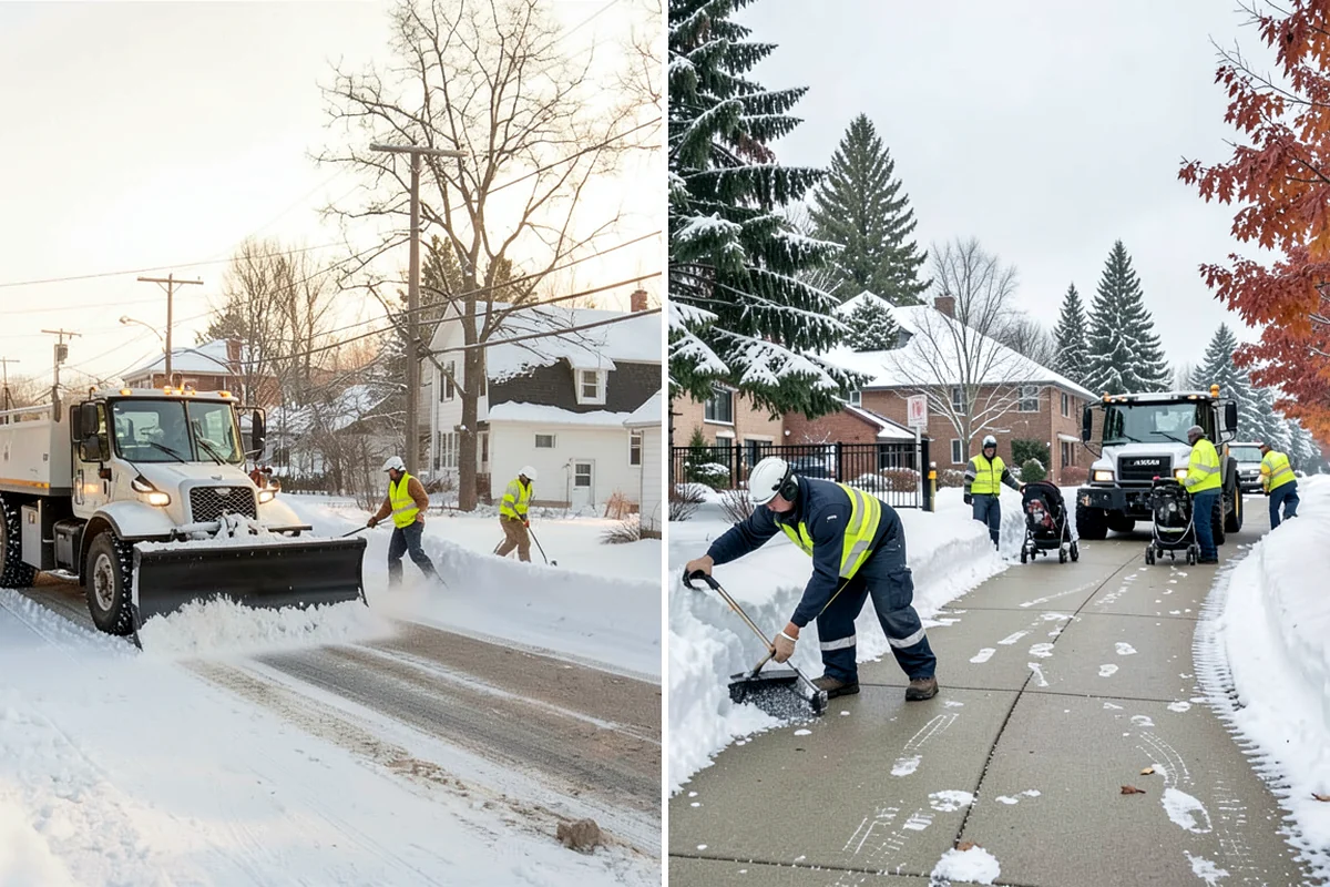Fitness Center Snow Plowing in Arlington, Snohomish County, WA - Confirm early and late operating hours with management