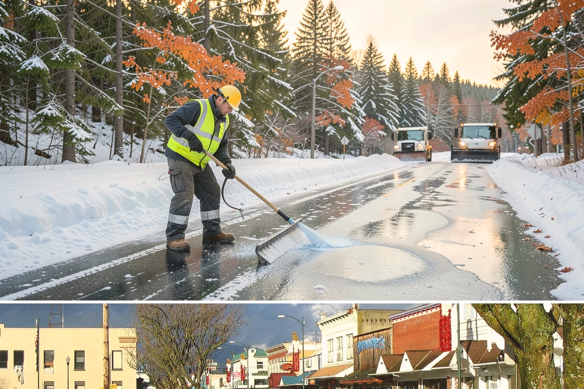 Fitness Center Snow Plowing in Arlington, Snohomish County, WA - Arrange service before winter so members keep their routine through any storm.