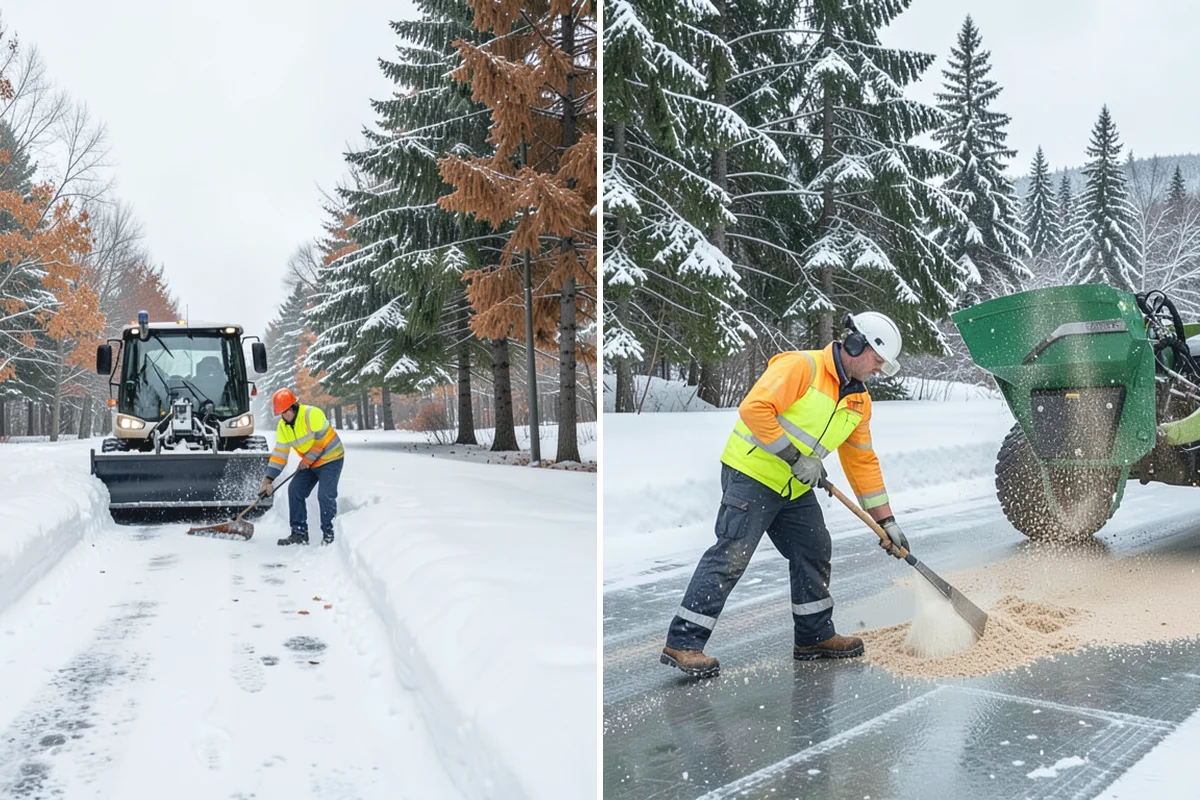 Fitness Center Snow Plowing in Beaux Arts Village, King County, WA - Confirm early and late operating hours with management