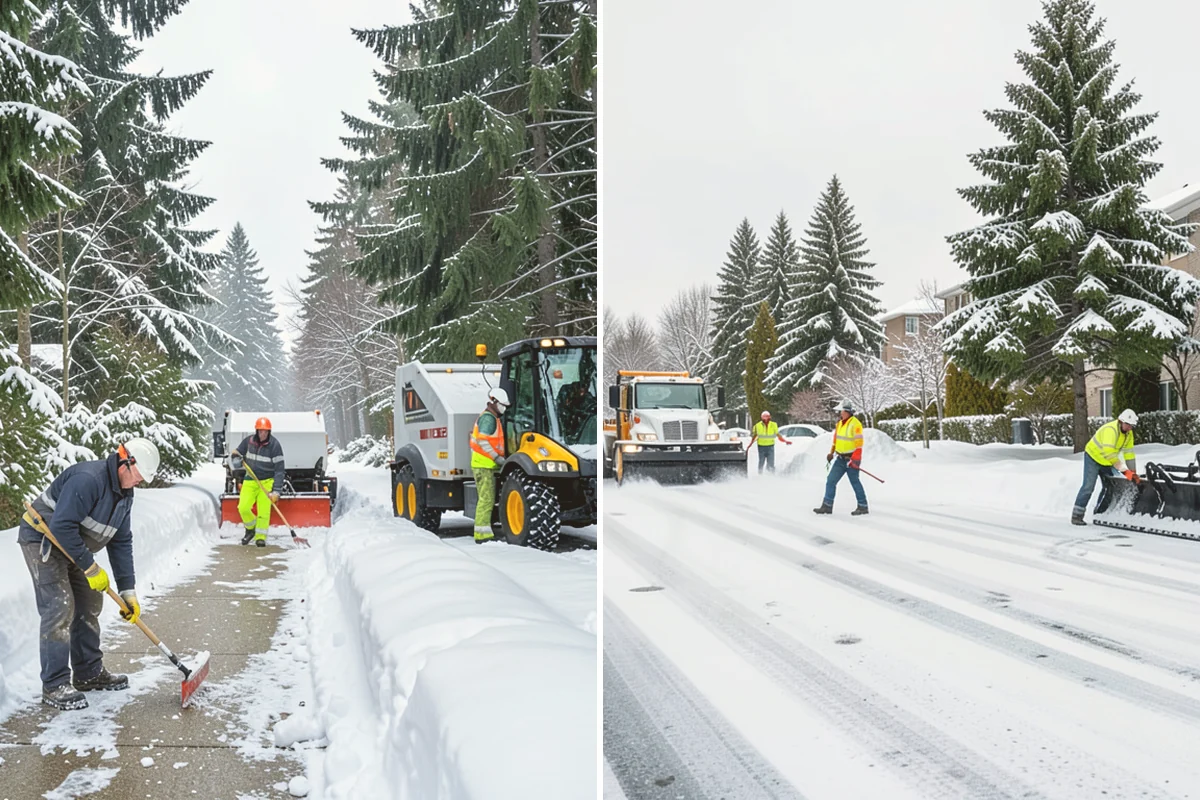 Fitness Center Snow Plowing in Bothell, King County, WA - Confirm early and late operating hours with management