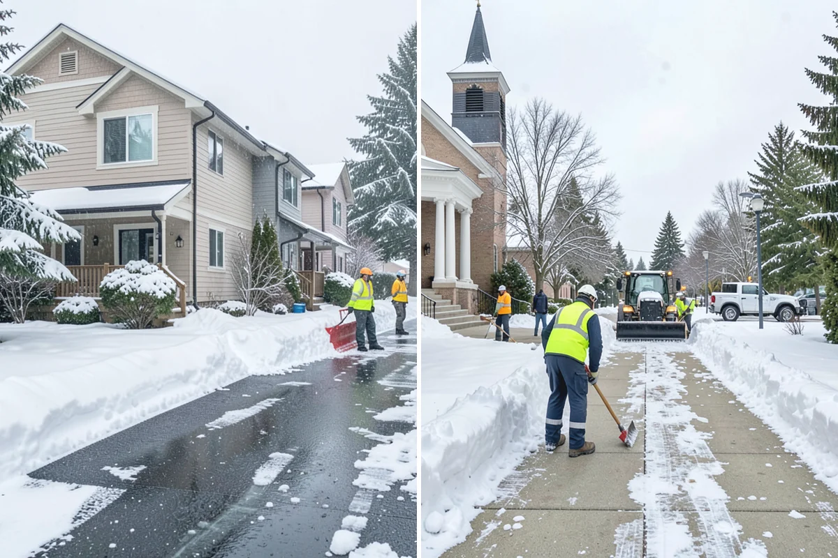 Fitness Center Snow Plowing in Buckley, Pierce County, WA - Confirm early and late operating hours with management