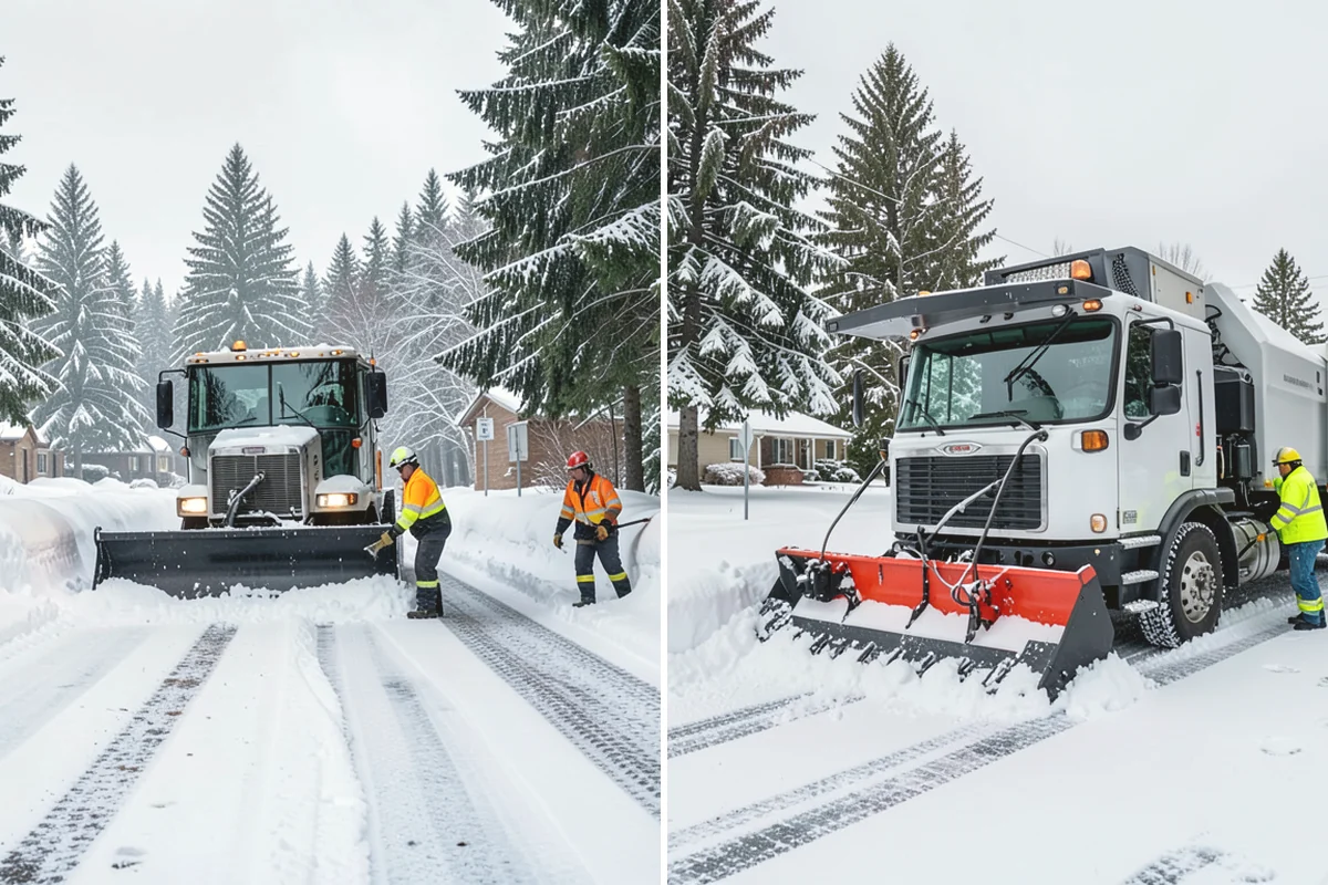 Fitness Center Snow Plowing in Burlington, Skagit County, WA - Confirm early and late operating hours with management