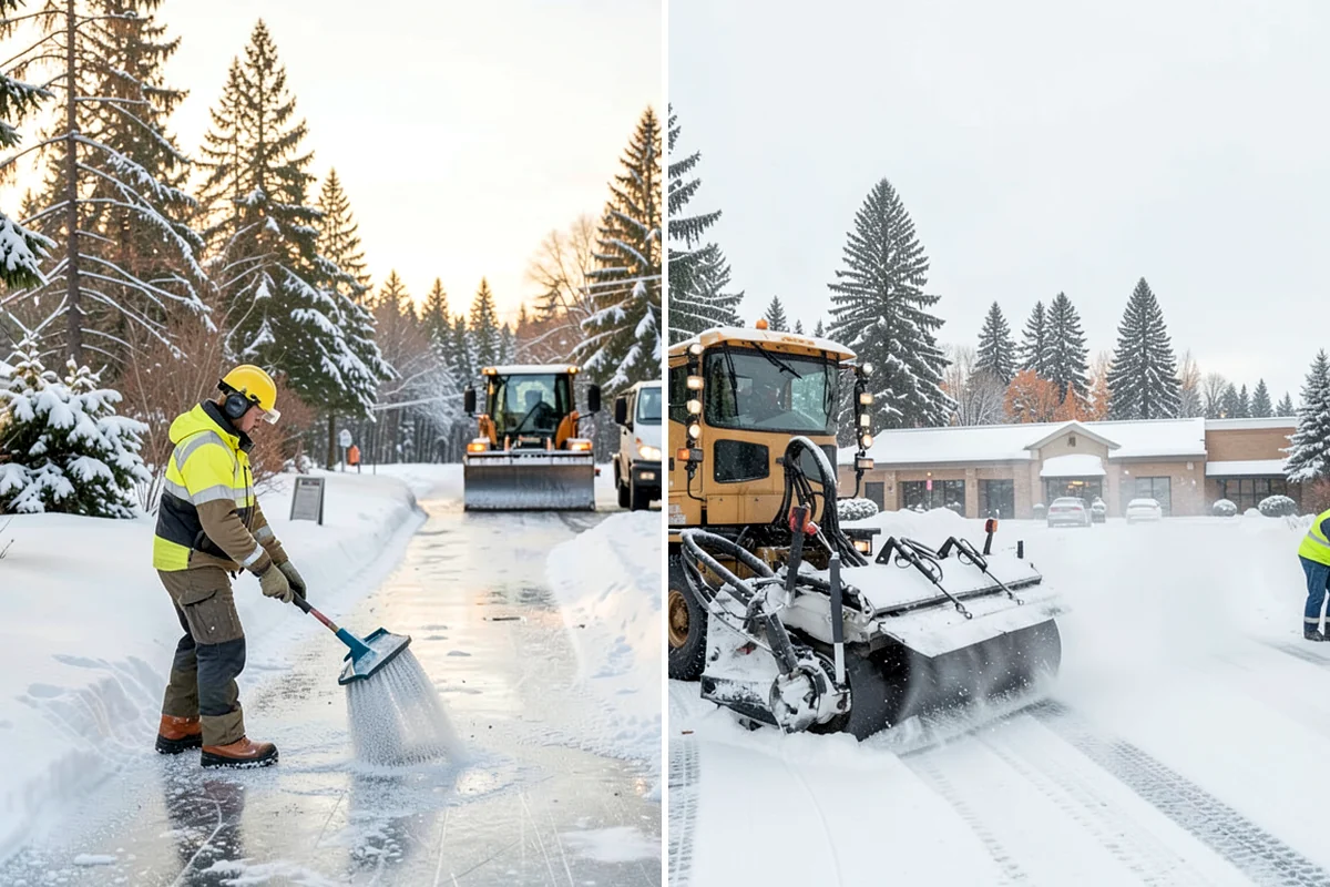 Fitness Center Snow Plowing in Concrete, Skagit County, WA - Confirm early and late operating hours with management