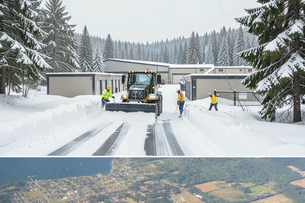 Fitness Center Snow Plowing in Coupeville, Island County, WA - Arrange service before winter so members keep their routine through any storm.