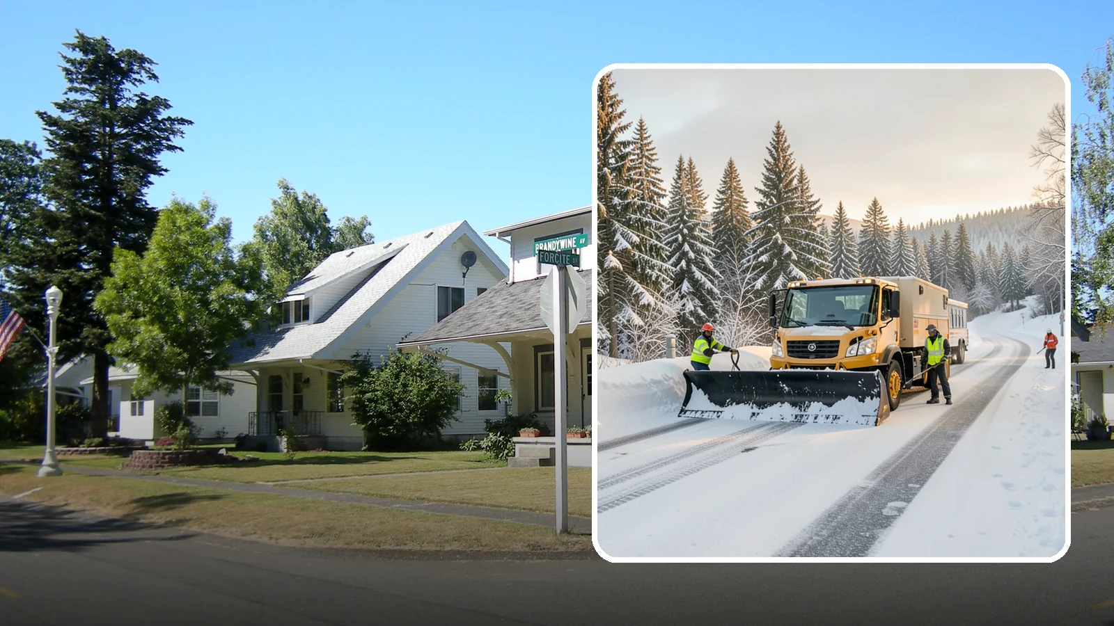 Fitness Center Snow Plowing in DuPont, Pierce County, WA - We plow fitness center lots and entrances for early-morning and late-night hours so members work out safely on any day.