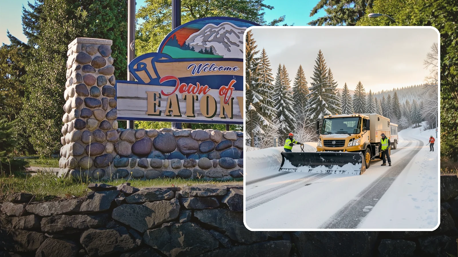 Fitness Center Snow Plowing in Eatonville, Pierce County, WA - We plow fitness center lots and entrances for early-morning and late-night hours so members work out safely on any day.