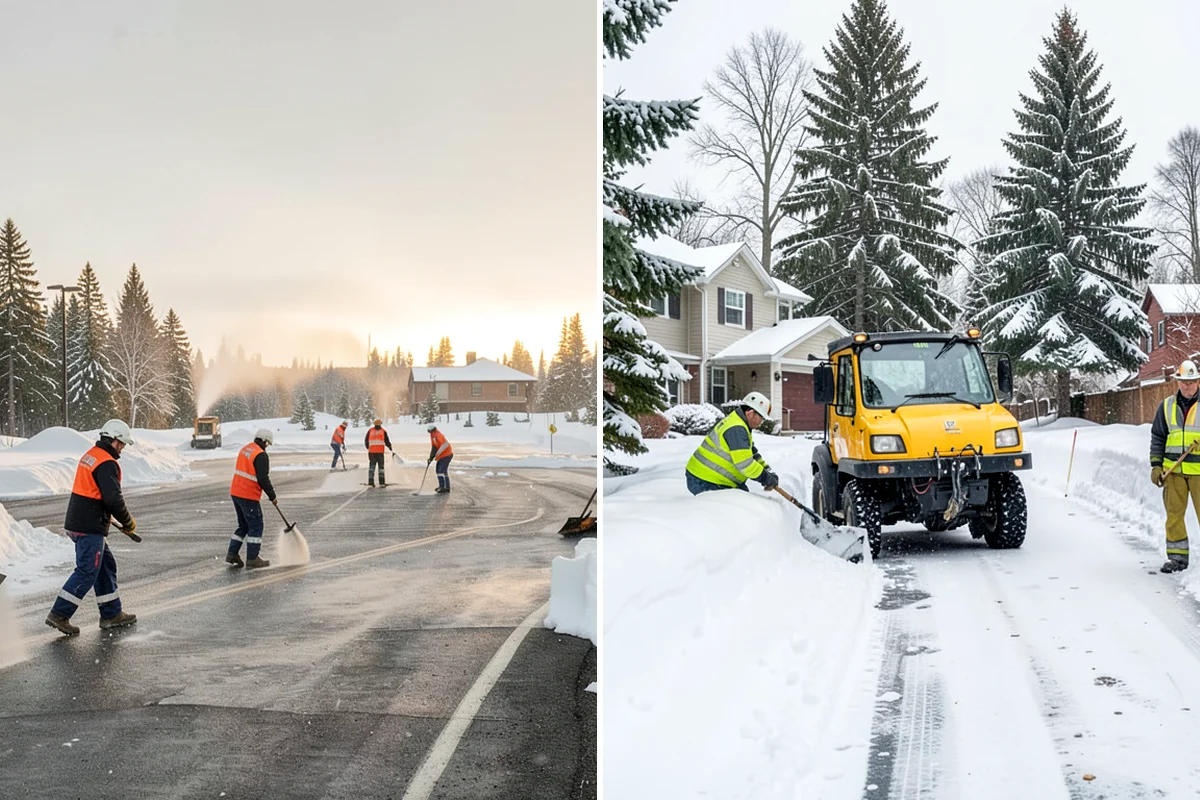 Fitness Center Snow Plowing in Federal Way, King County, WA - Confirm early and late operating hours with management