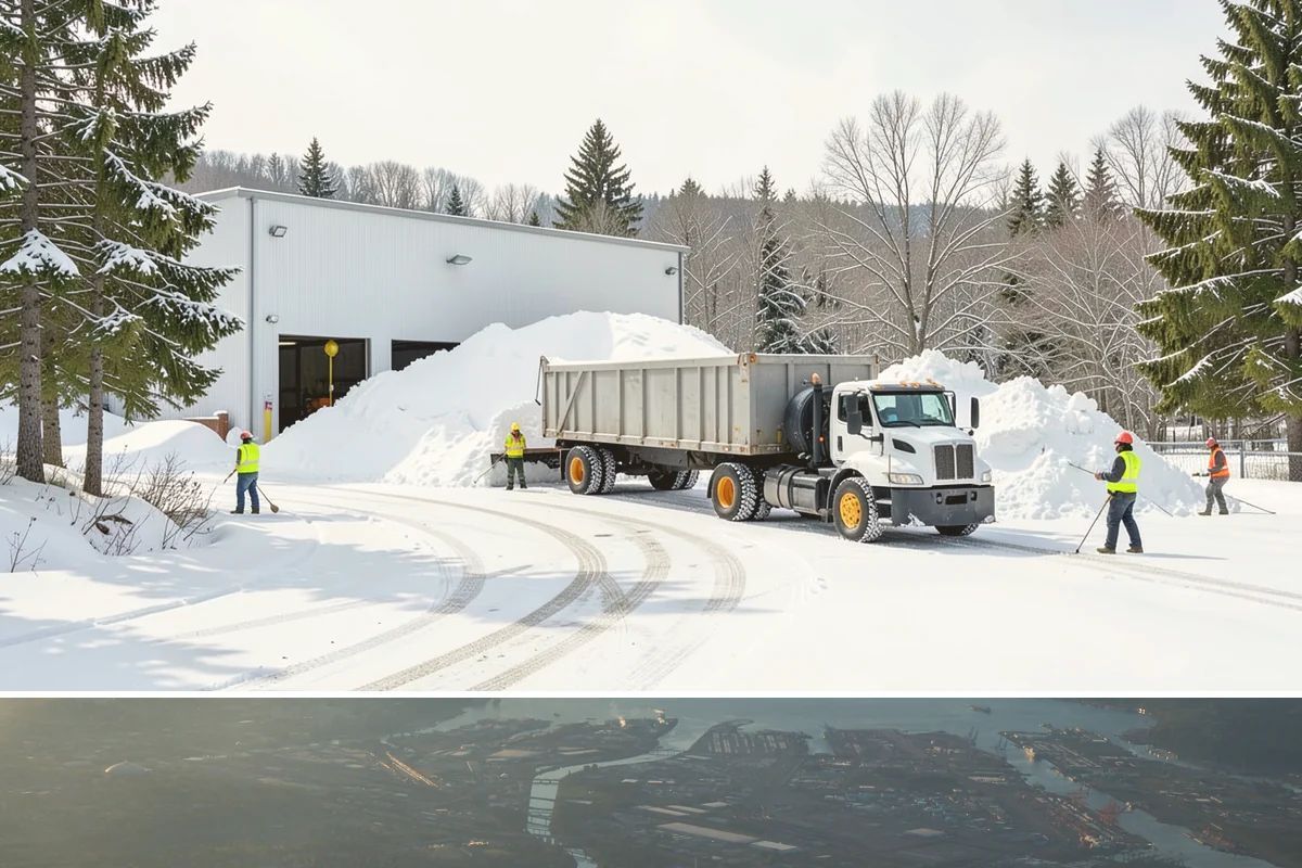 Fitness Center Snow Plowing in Fife, Pierce County, WA - Arrange service before winter so members keep their routine through any storm.