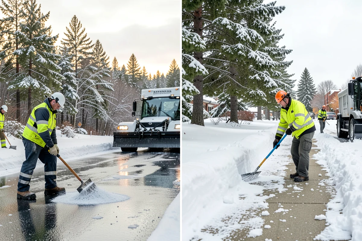 Fitness Center Snow Plowing in Fircrest, Pierce County, WA - Confirm early and late operating hours with management