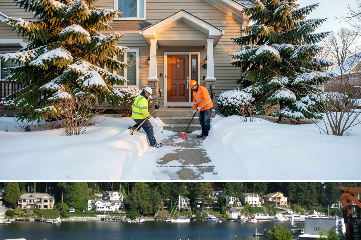 Fitness Center Snow Plowing in Gig Harbor, Pierce County, WA - Arrange service before winter so members keep their routine through any storm.