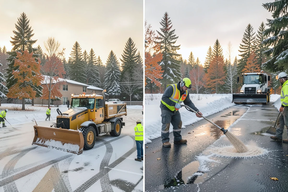 Fitness Center Snow Plowing in Gold Bar, Snohomish County, WA - Confirm early and late operating hours with management