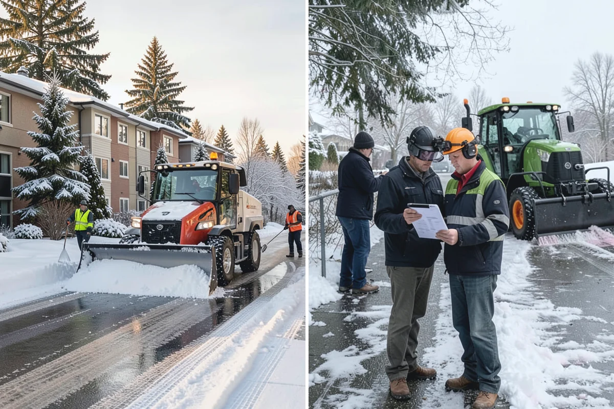 Fitness Center Snow Plowing in Granite Falls, Snohomish County, WA - Confirm early and late operating hours with management