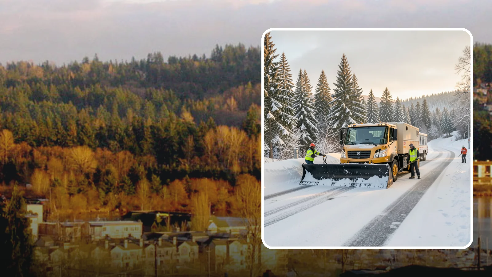 Fitness Center Snow Plowing in Kenmore, King County, WA - We plow fitness center lots and entrances for early-morning and late-night hours so members work out safely on any day.