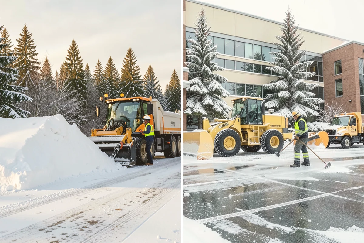 Fitness Center Snow Plowing in Kirkland, King County, WA - Confirm early and late operating hours with management