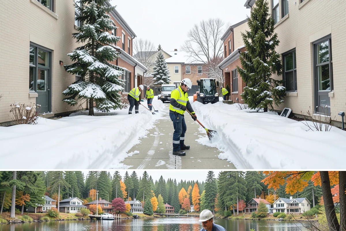 Fitness Center Snow Plowing in La Conner, Skagit County, WA - Arrange service before winter so members keep their routine through any storm.