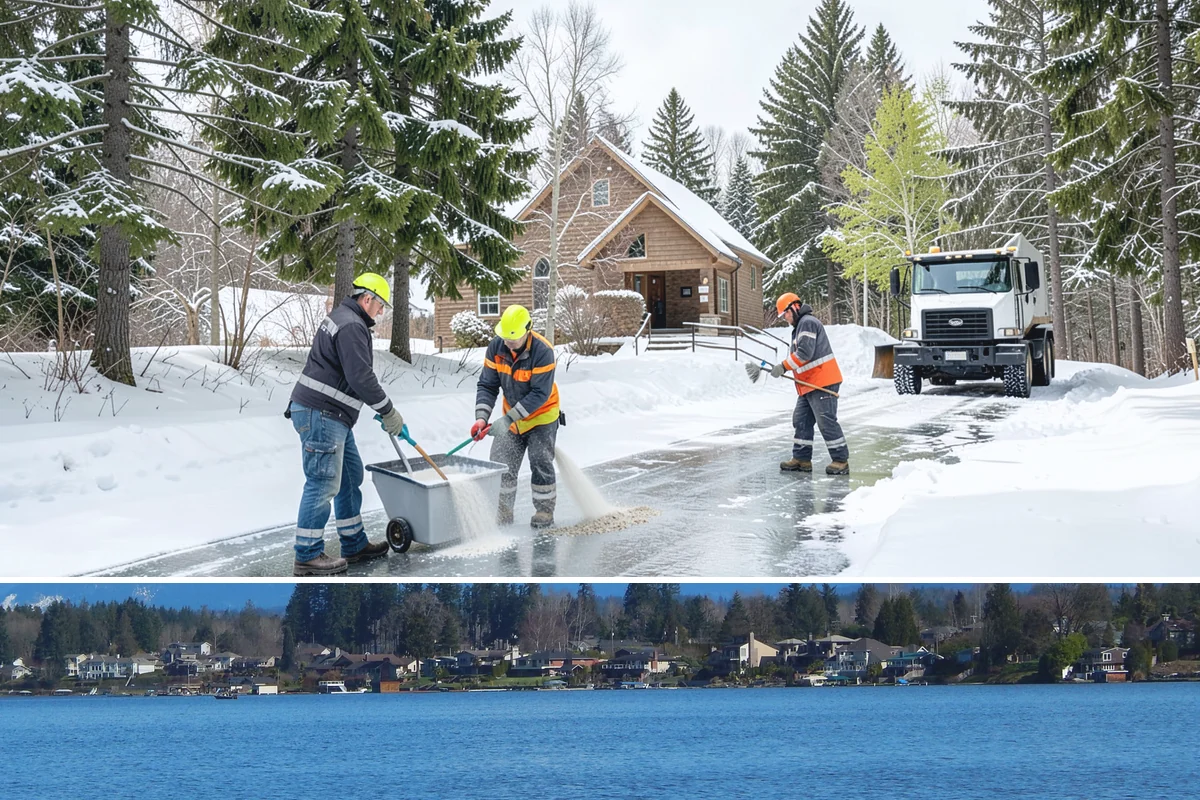 Fitness Center Snow Plowing in Lake Stevens, Snohomish County, WA - Arrange service before winter so members keep their routine through any storm.