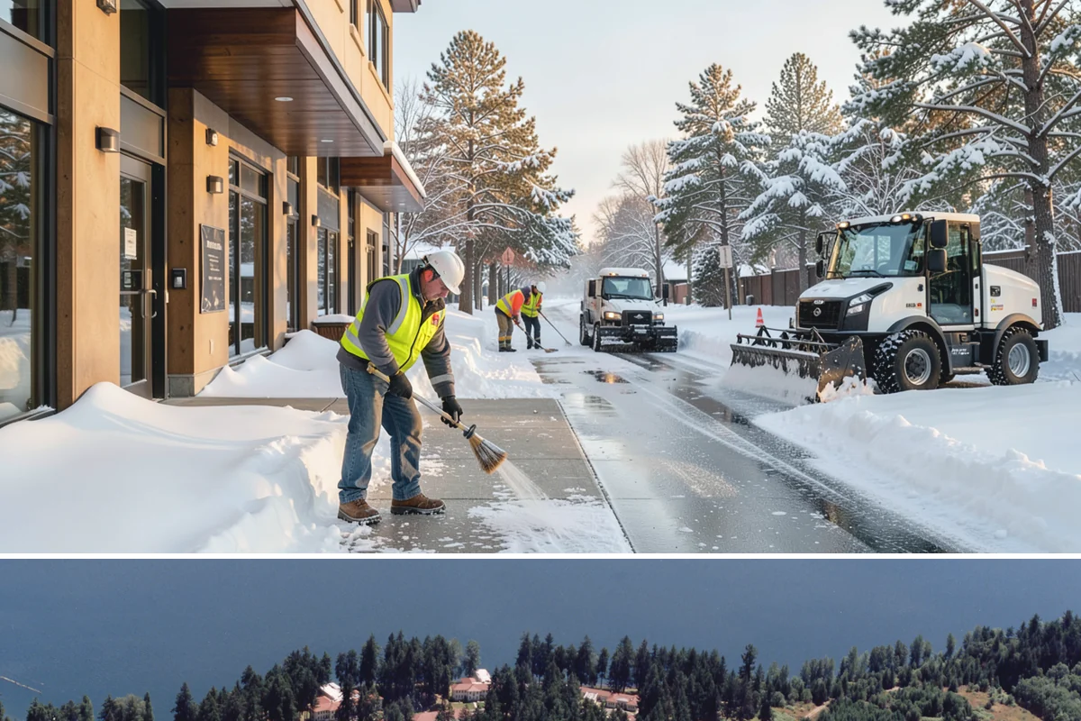 Fitness Center Snow Plowing in Lakewood, Pierce County, WA - Arrange service before winter so members keep their routine through any storm.