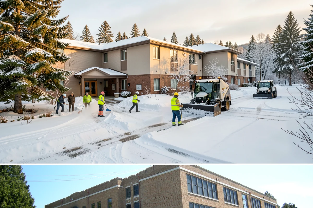 Fitness Center Snow Plowing in Maple Valley, King County, WA - Arrange service before winter so members keep their routine through any storm.