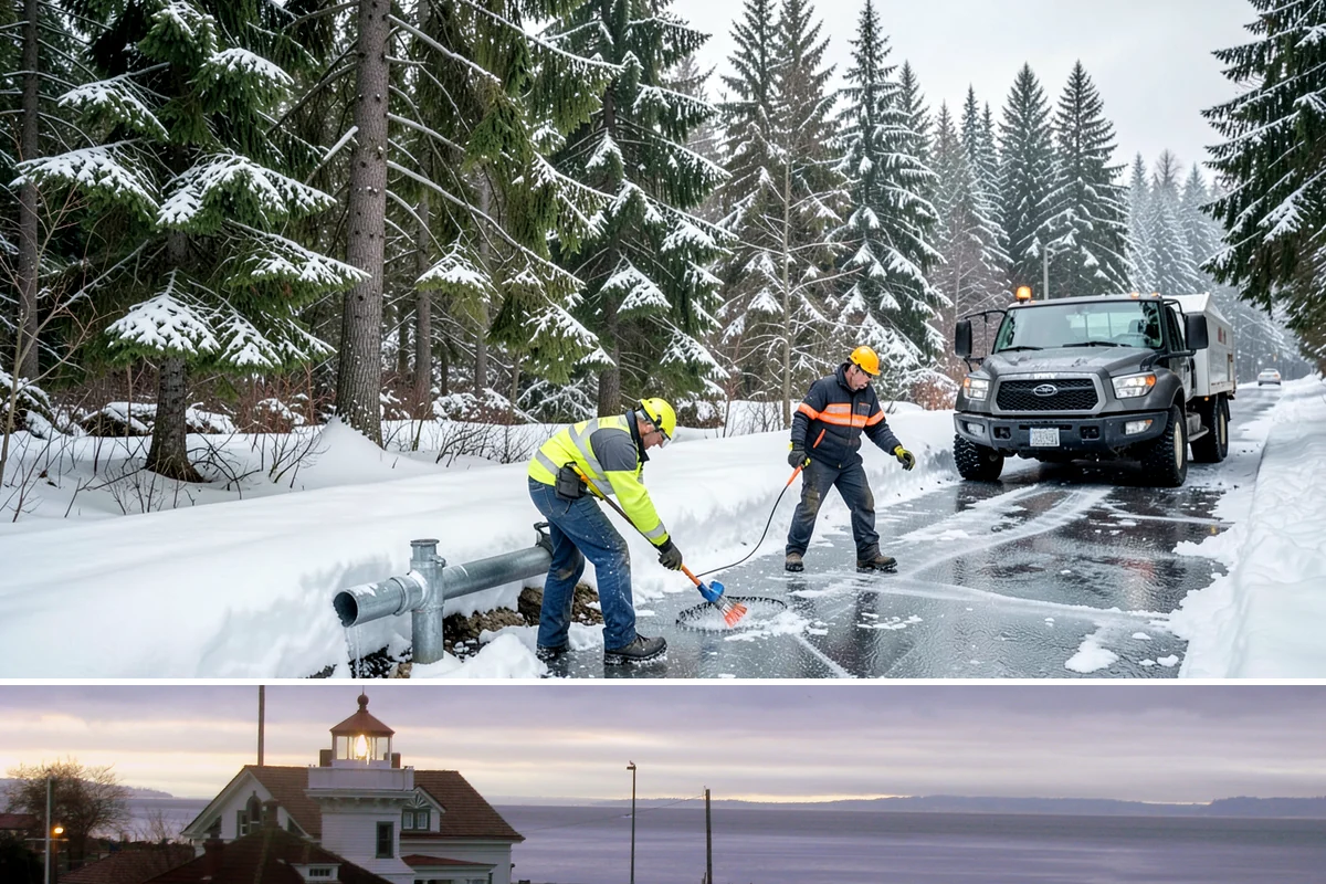 Fitness Center Snow Plowing in Mukilteo, Snohomish County, WA - Arrange service before winter so members keep their routine through any storm.