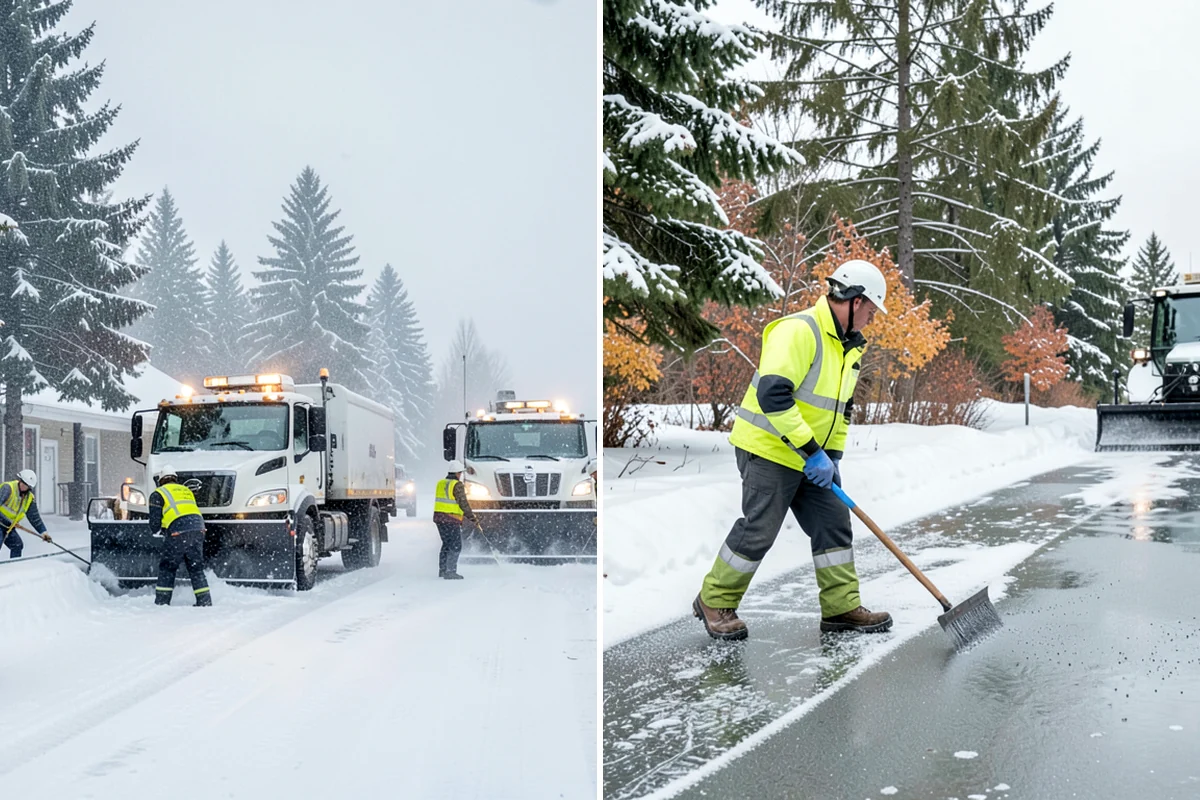 Fitness Center Snow Plowing in SeaTac, King County, WA - Confirm early and late operating hours with management