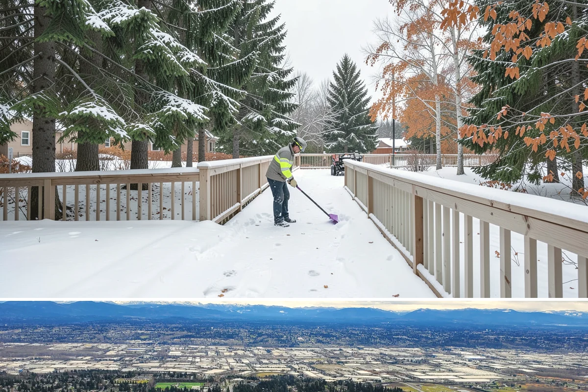 Fitness Center Snow Plowing in SeaTac, King County, WA - Arrange service before winter so members keep their routine through any storm.