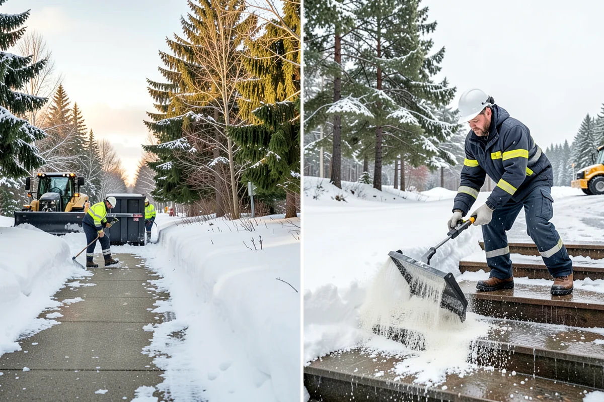 Fitness Center Snow Plowing in Sedro-Woolley, Skagit County, WA - Confirm early and late operating hours with management