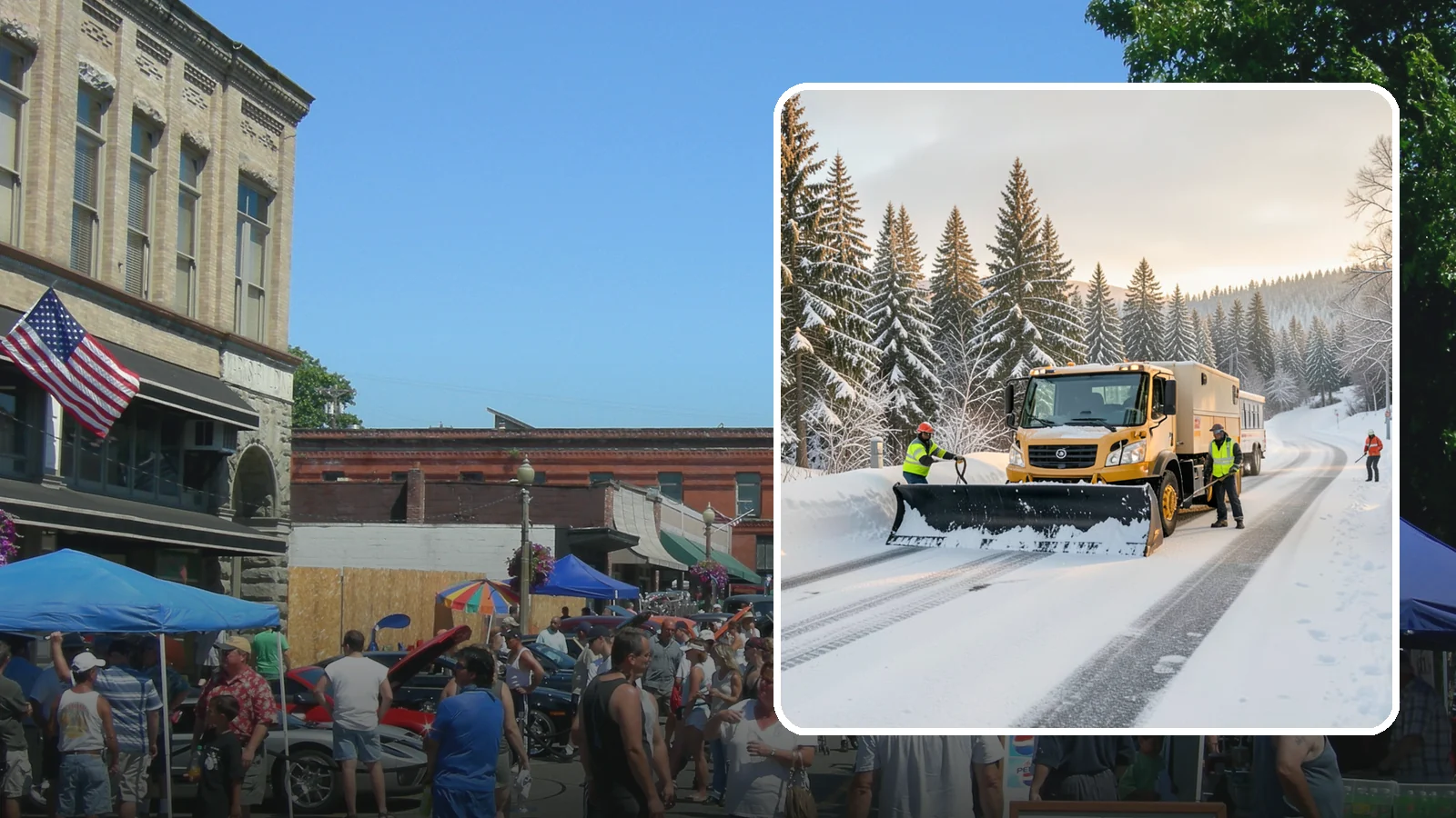 Fitness Center Snow Plowing in Snohomish, Snohomish County, WA - We plow fitness center lots and entrances for early-morning and late-night hours so members work out safely on any day.
