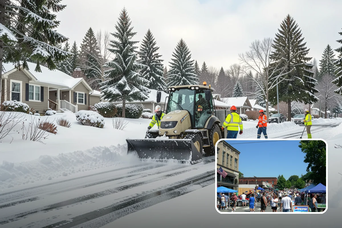 Fitness Center Snow Plowing in Snohomish, Snohomish County, WA - Member lot cleared for early-morning and late-night hours