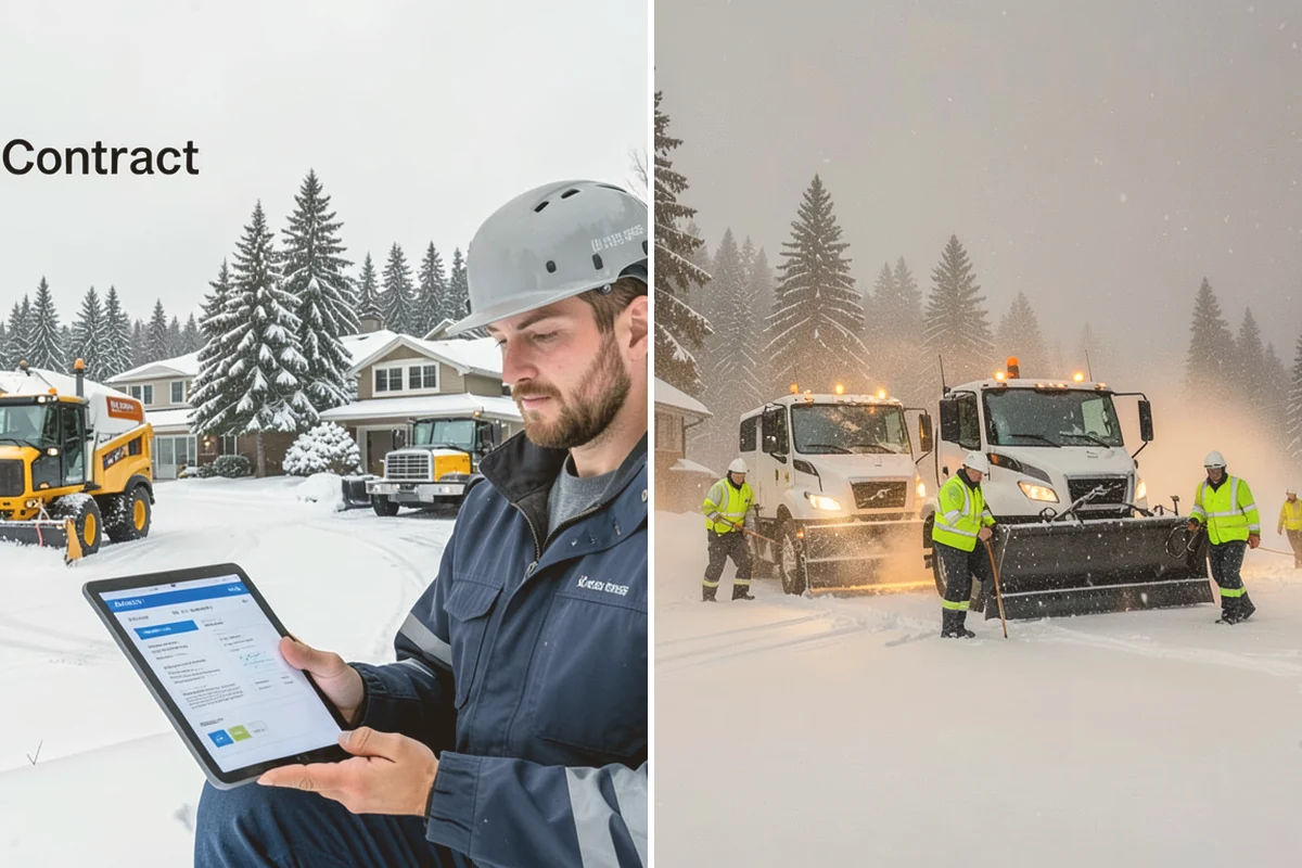 Fitness Center Snow Plowing in Snohomish, Snohomish County, WA - Confirm early and late operating hours with management