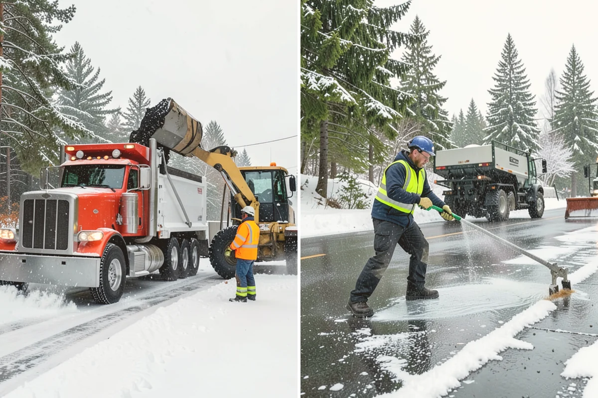 Fitness Center Snow Plowing in Stanwood, Snohomish County, WA - Confirm early and late operating hours with management