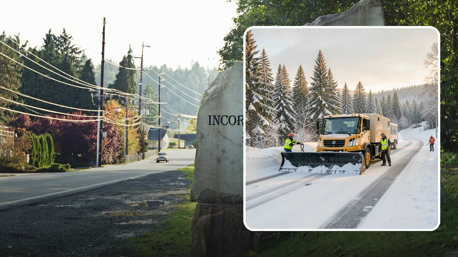Fitness Center Snow Plowing in Wilkeson, Pierce County, WA - We plow fitness center lots and entrances for early-morning and late-night hours so members work out safely on any day.