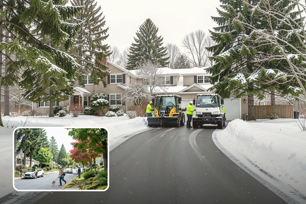 Flat Roof Snow Removal in Beaux Arts Village, King County, WA - Prevents dangerous load buildup on non-shedding roofs