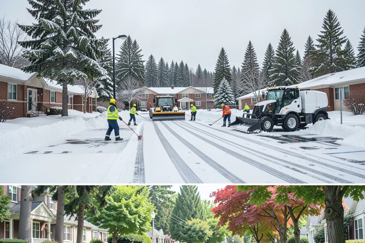 Flat Roof Snow Removal in Beaux Arts Village, King County, WA - Flat roof snow removal is most urgent during prolonged lowland snow and the wet spells that let meltwater pond and add weight.